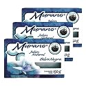 Murano Activated Charcoal Soap Bar Pack of 3 - Deep Cleansing Face & Body Soap for Oily & Acne-Prone Skin - Detoxifying, Oil Control, Pore Purifying