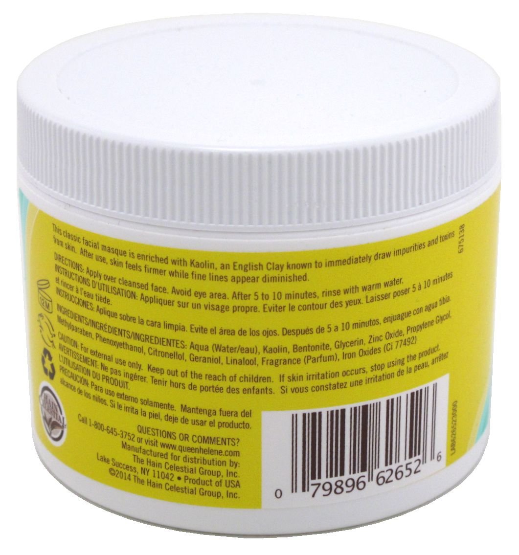 Queen Helene Masque Mud Pack 12 Ounce Jar (Pack of 2)