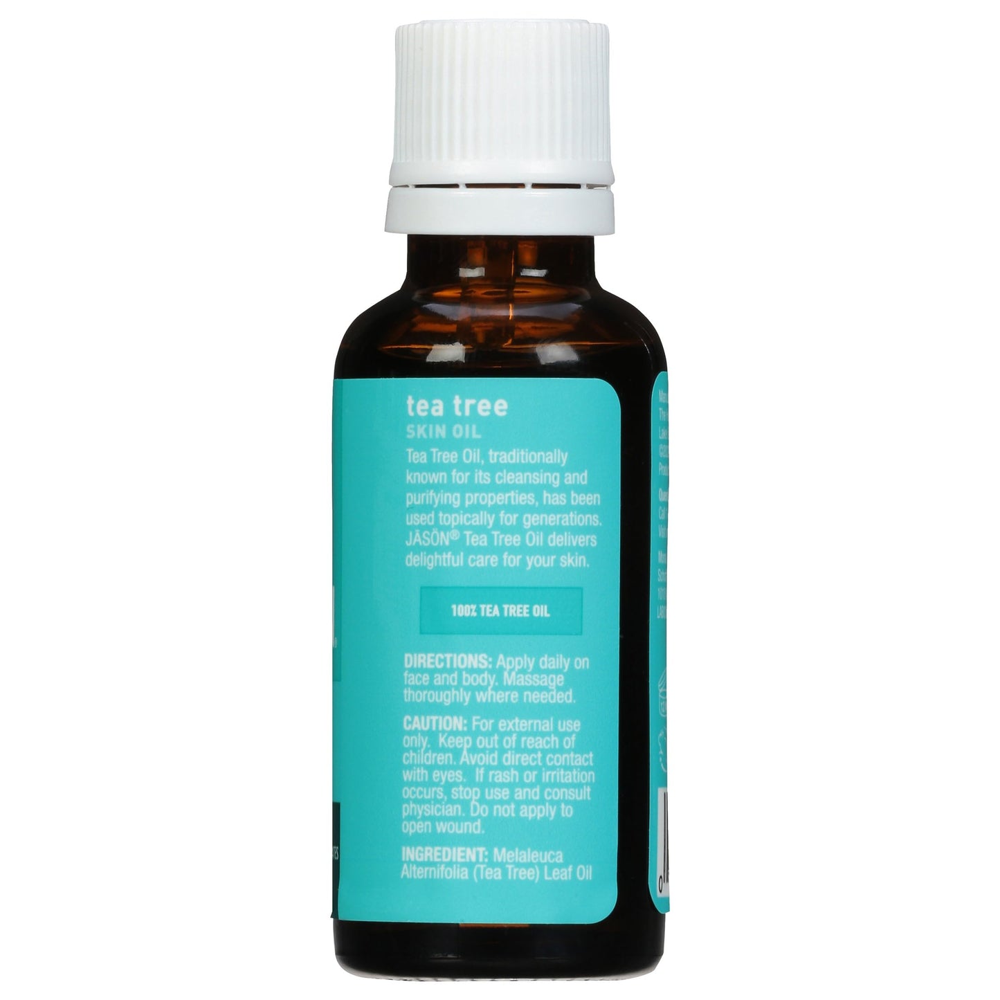 Jason Purifying Tea Tree, Skin Oil 1 oz (Pack of 2)