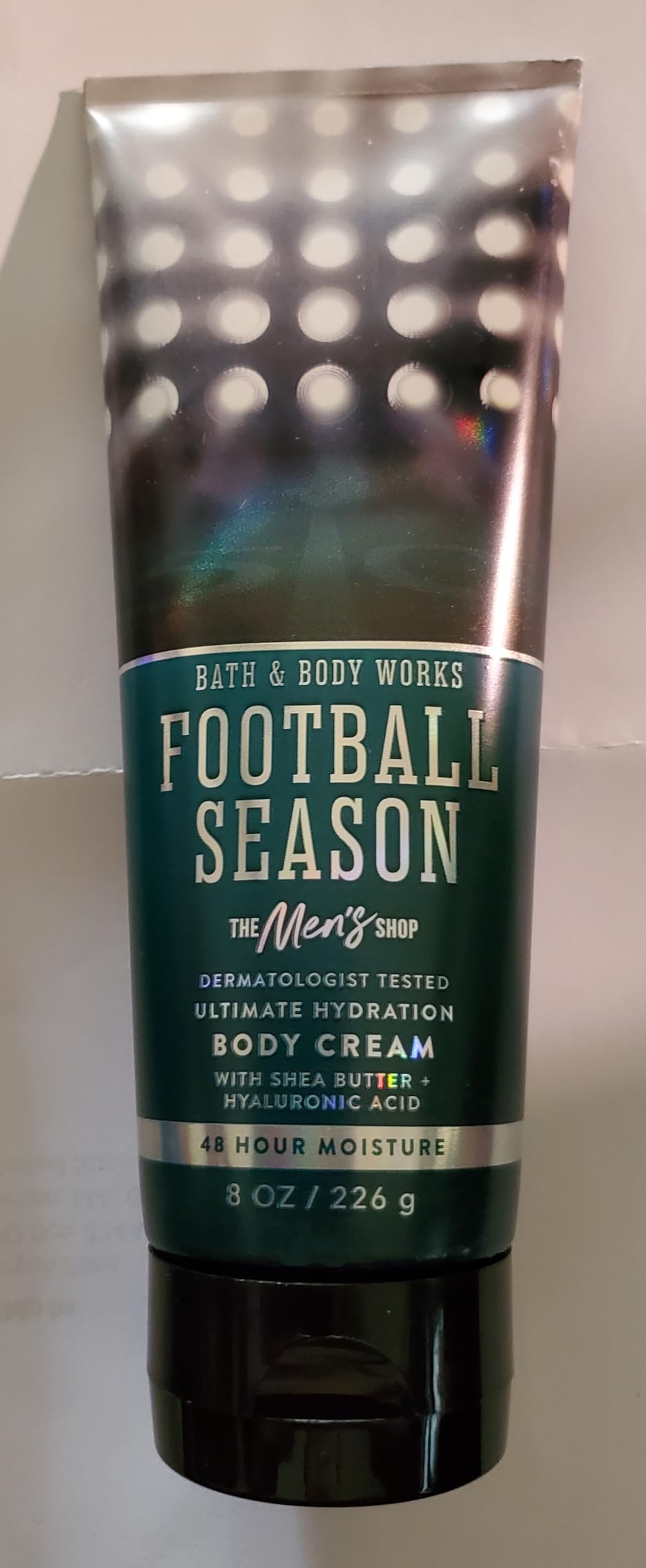 Bath & Body Works Men's Football Season Ultimate Hydration Body Cream 8 Ounces Pack of 2