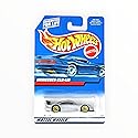 Hot Wheels 1999-926 SILVER Mercedes CLK-LM 1:64 Scale
