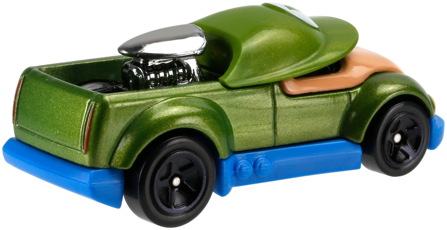 Hot Wheels Super Mario Character Cars Luigi Vehicle 2/7