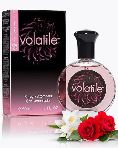 PB ParfumsBelcam Volatile Eau de Parfum Spray for Women - Elegant Powdery Floral Perfume with Jasmine, Rose, Orchid & Freesia, Long Lasting Feminine