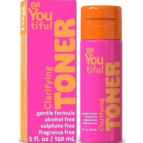 BeYouTiful Clarifying Face Toner, Preppy Skin Care for Balanced Skin, Gentle and Cleansing Facial Skincare for Teens, Tweens, and Kids, Girls and Boys