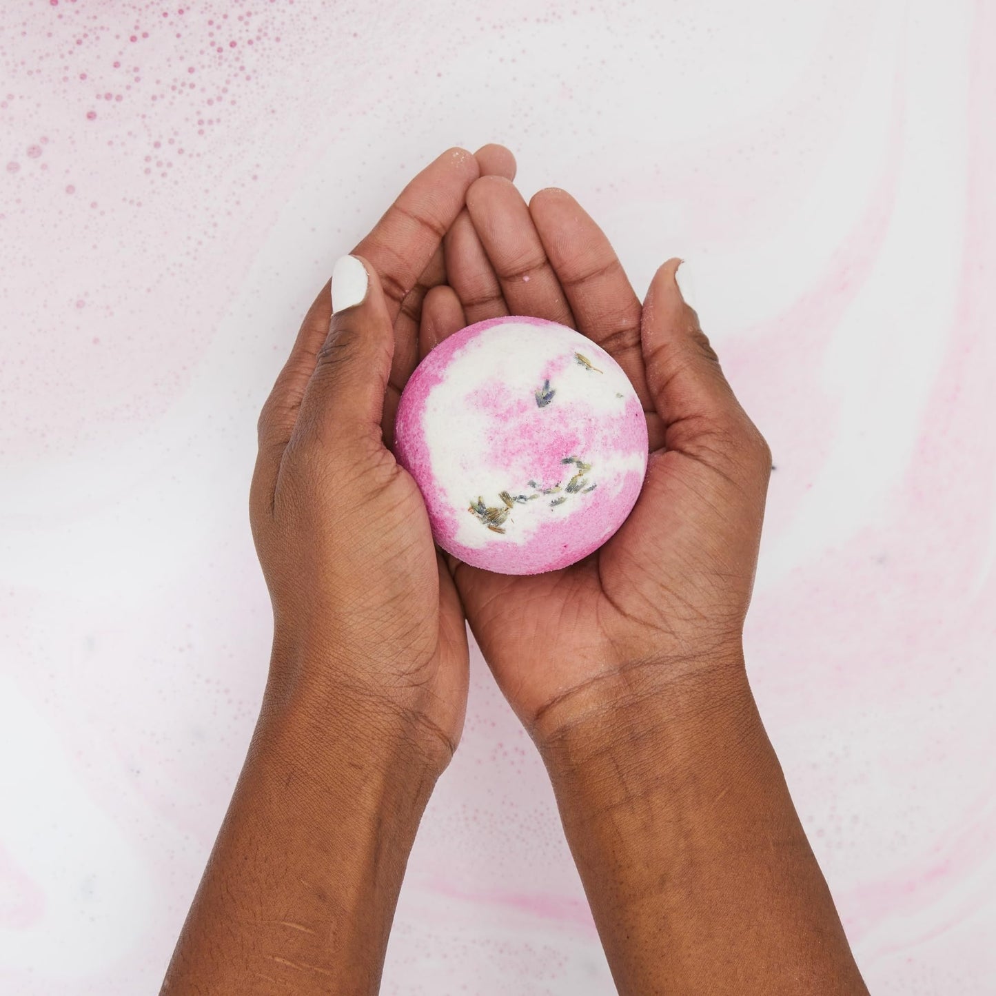 Fizz & Bubble Premium Moisturizing Artisan Bath Bomb Fizzies for Adults, Women, Kids, and Gifts - Black Amber and Lavender