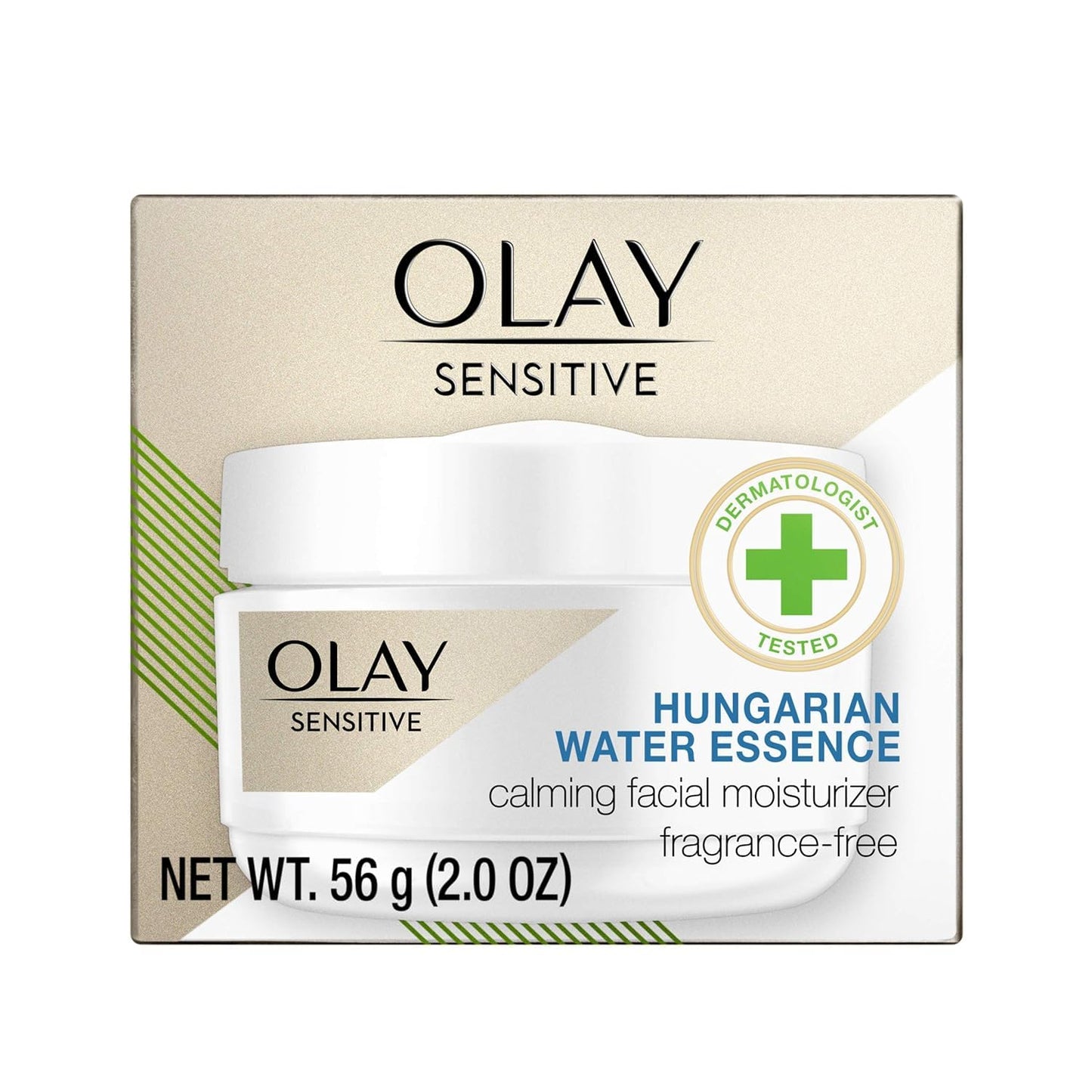 Olay Calming Face Moisturizer, Fragrance-Free, Aloe Vera, 2 Oz