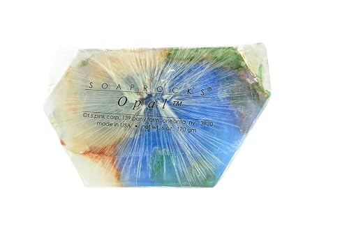TS Pink Opal SoapRocks - Soap that looks like a Rock ~ 6 oz. Gem Rocks Birthstone Jabón Gemstone