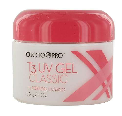 Cuccio Pro T3 UV Gel Classic - Easy Application - Strength And Durability - High Shine And Odor Free - Maintains Natural Nail Thickness - Optimal Beauty & Personal Care Cuccio