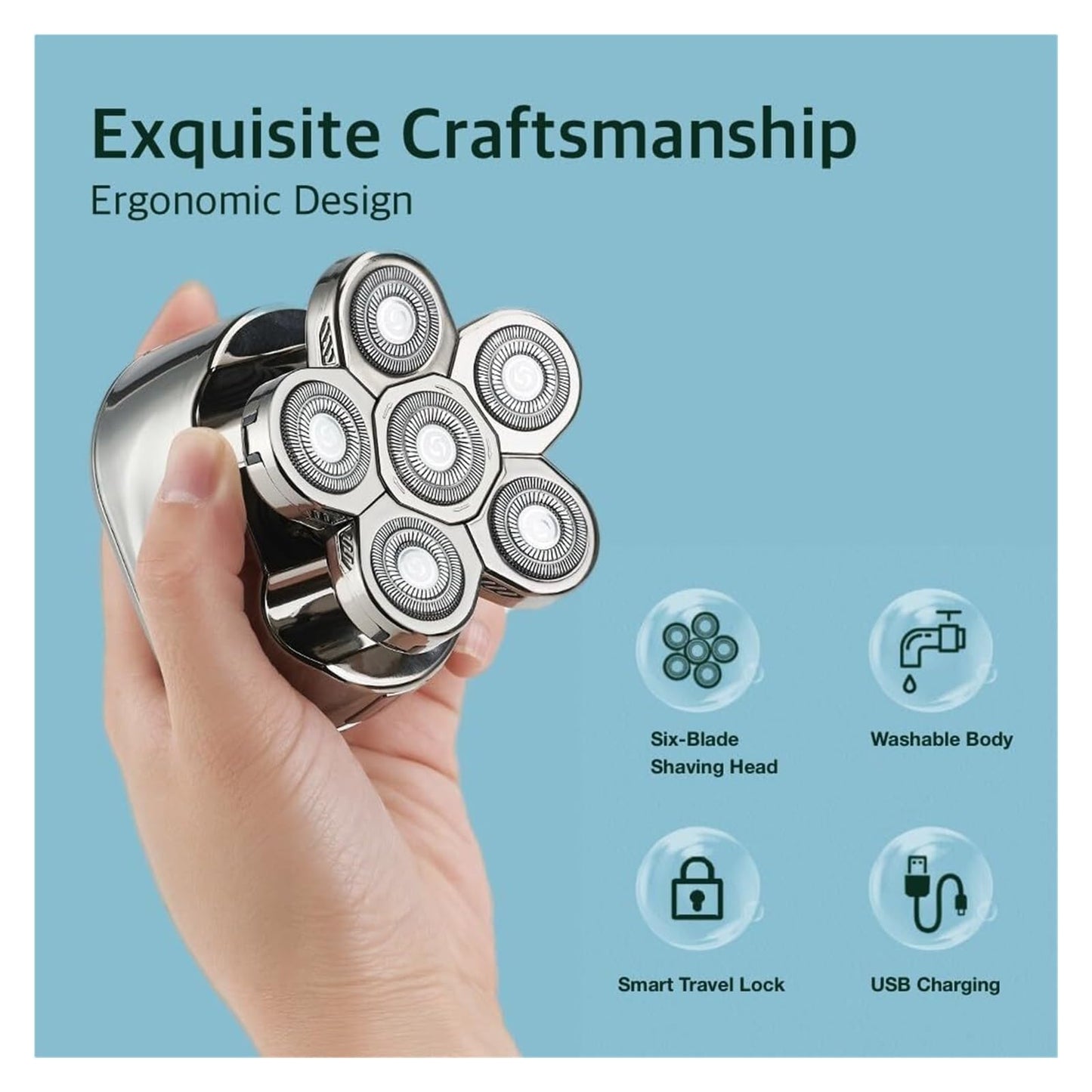 PWVFXHYF Butt Shaver 1.0 - Ultimate Men's Grooming Kit, Washable Wet & Dry Electric Shaver for Bum, Legs, Chest & More Beauty and Personal Care PWVFXHYF