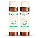 Soapbox Tea Tree Oil & Mint Shampoo & Conditioner Set, Leaves Hair & Scalp Balanced & Soothed - Clean Ingredients Free of Harsh Chemicals, Sulfates