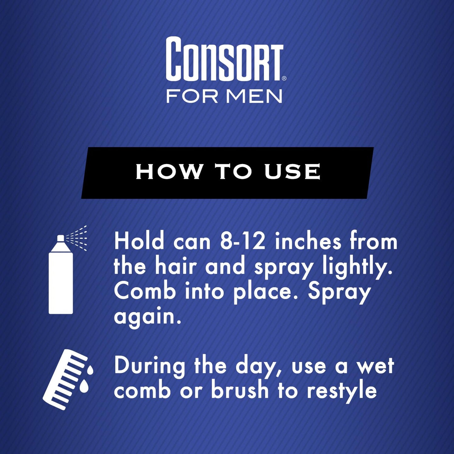 Consort Hair Spray Regular Hold Aerosol, 8.30 Ounce