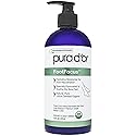 PURA D'OR 16 Oz FootFocus Organic Aloe Vera Gel For Severe Cracked Heel Repair Foot Care Products - Soothes Sore Feet Extra Strength Feet Care