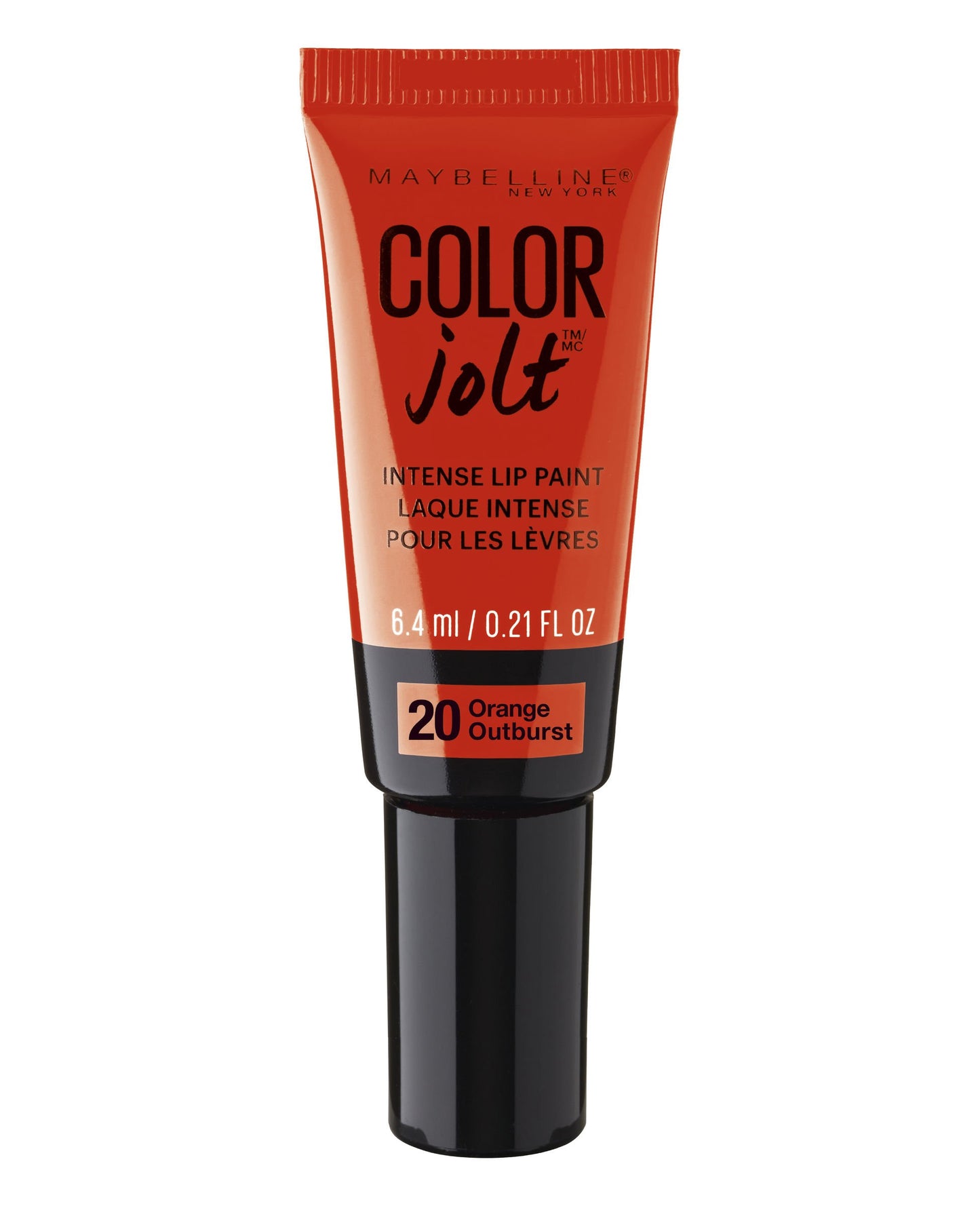 Maybelline Lip Studio Color Jolt Intense Lip Paint, Orange Outburst, 0.21 fl. oz.
