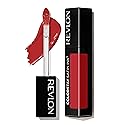 Revlon ColorStay Satin Ink Liquid Lipstick, Longwear Rich Lip Colors, Formulated with Black Currant Seed Oil, 018 Fired Up, 0.17 fl oz
