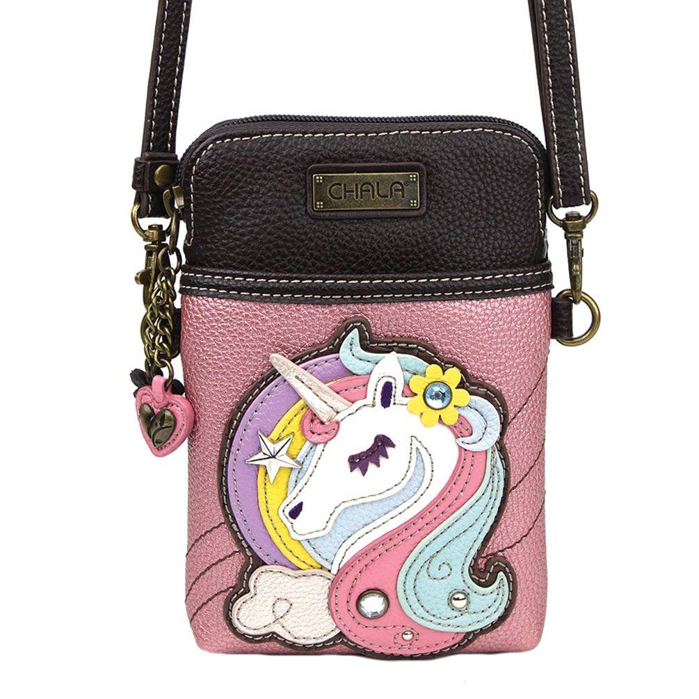 Chala Handbags Unicorn Cellphone Crossbody Handbag - Unicorn Lover Collector
