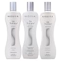 BioSilk 3-Piece Silk Therapy Kit, Shampoo, Conditioner & Serum for Healthy, Shiny, Manageable Hair, Sulfate-Free, Paraben-Free, Cruelty-Free, 12 Oz