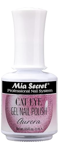Mia Secret Gel Polish Cat Eyes MADE IN USA DIY or Salon (Aurora, 0.5) Beauty & Personal Care Mia Secret