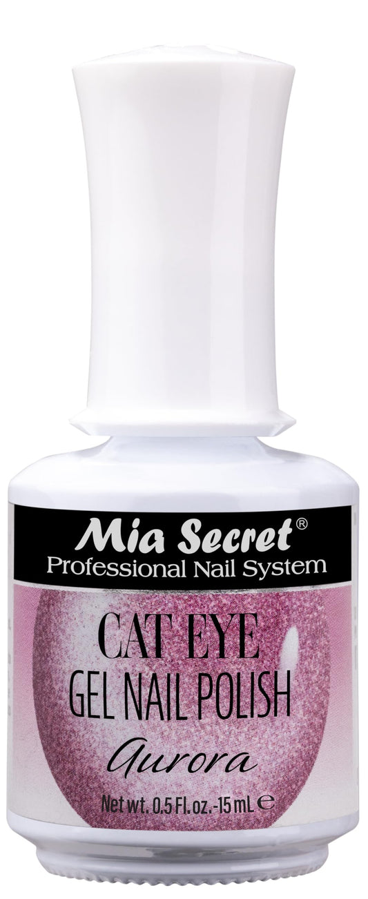 Mia Secret Gel Polish Cat Eyes MADE IN USA DIY or Salon (Aurora, 0.5) Beauty & Personal Care Mia Secret