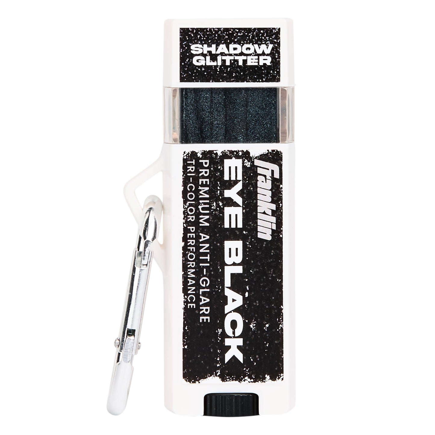 Franklin Sports Eye Black Stick - Baseball Softball + Football Eye Black for Kids + Adults - Sun Glare Reduction - Black Glitter