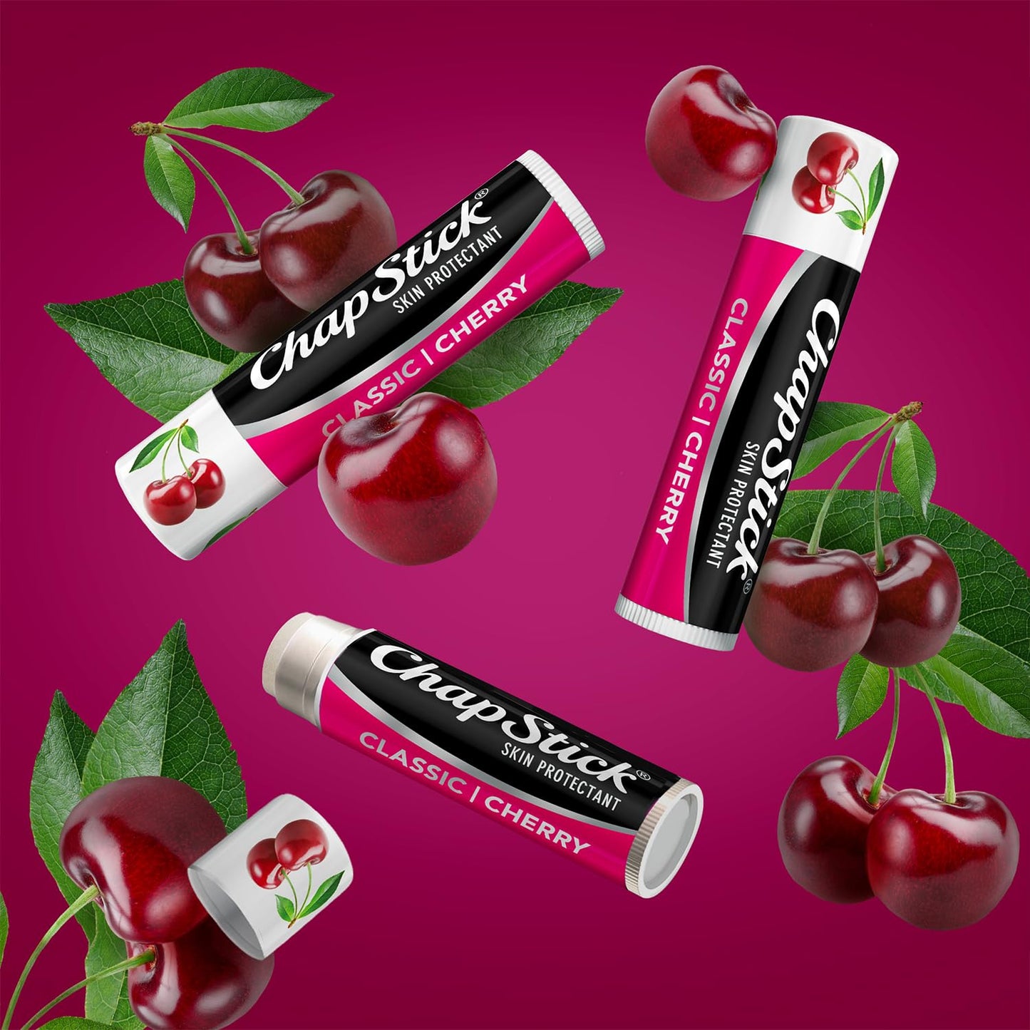 Chapstick Lip Balm Spf 4, Cherry - 0.15 Oz