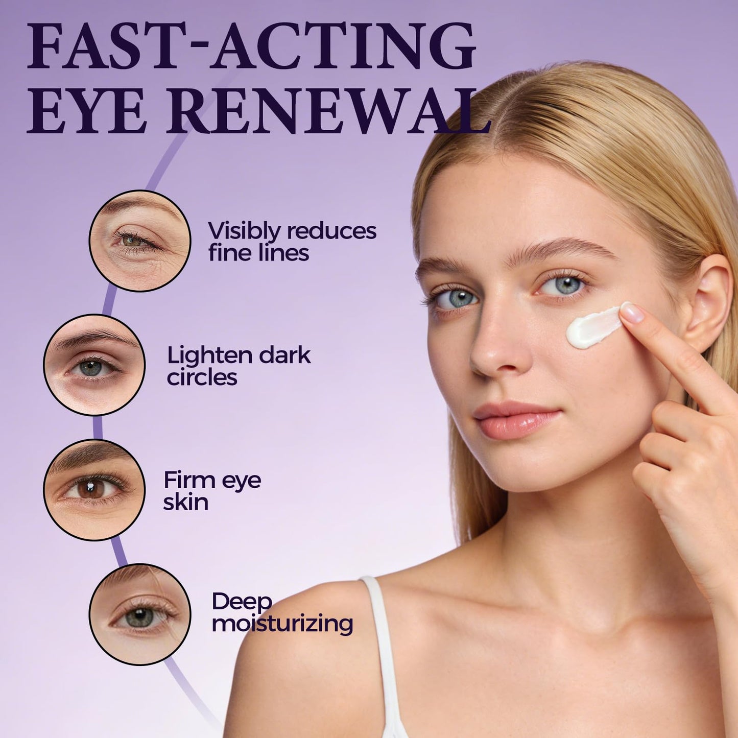 Tuggle Instant Eye & Face Tightening Serum, for Women & Men, 0.70 oz Beauty and Personal Care Tuggle