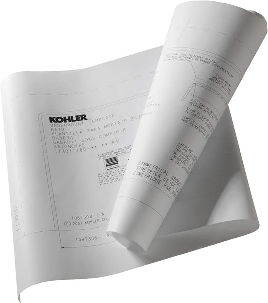 KOHLER Underscore® under-mount install kit for K-5717 and K-5718 Beauty & Personal Care Kohler