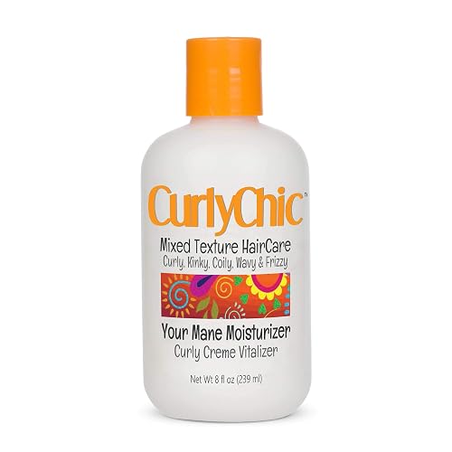 Curly Chic Mixed Haircare Your Mane Moisturizer, 8 Oz,Pack of 3