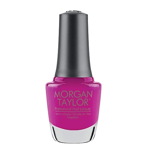 Morgan Taylor Nail Lacquer (Amour Color Please) Bright Purple Professional Lacquer, Vibrant, Chip-Resistant, Fast-Drying, Long-Lasting, High-Shine Beauty & Personal Care Morgan Taylor