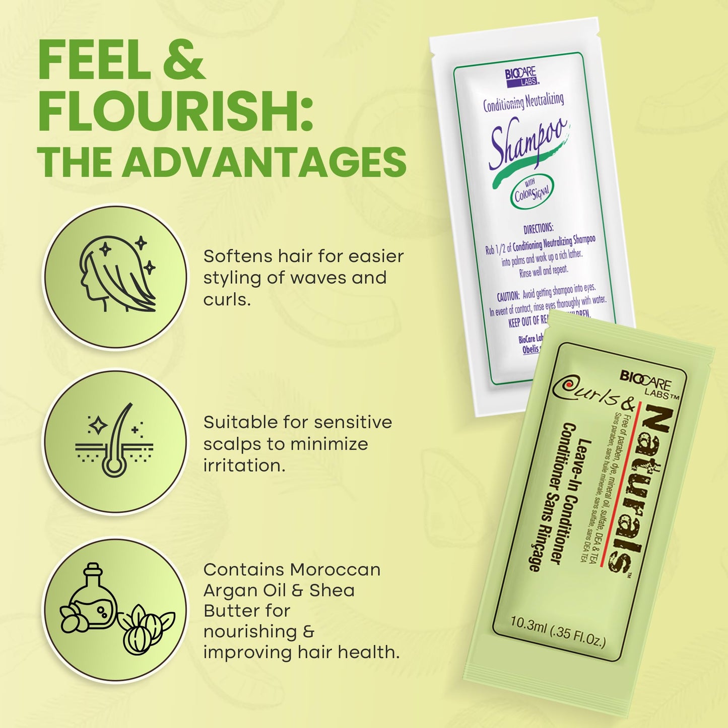 Curls & Naturals Texturizer Hair Softener with Moroccan Argan Oil