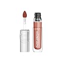 L'Oreal Paris Plump Ambition Hyaluron Lip Oil Shimmer, 24 HR Lip Gloss with Hyaluronic Acid, Volumizing Formula with Glass-Like Shine, Peach Lights,