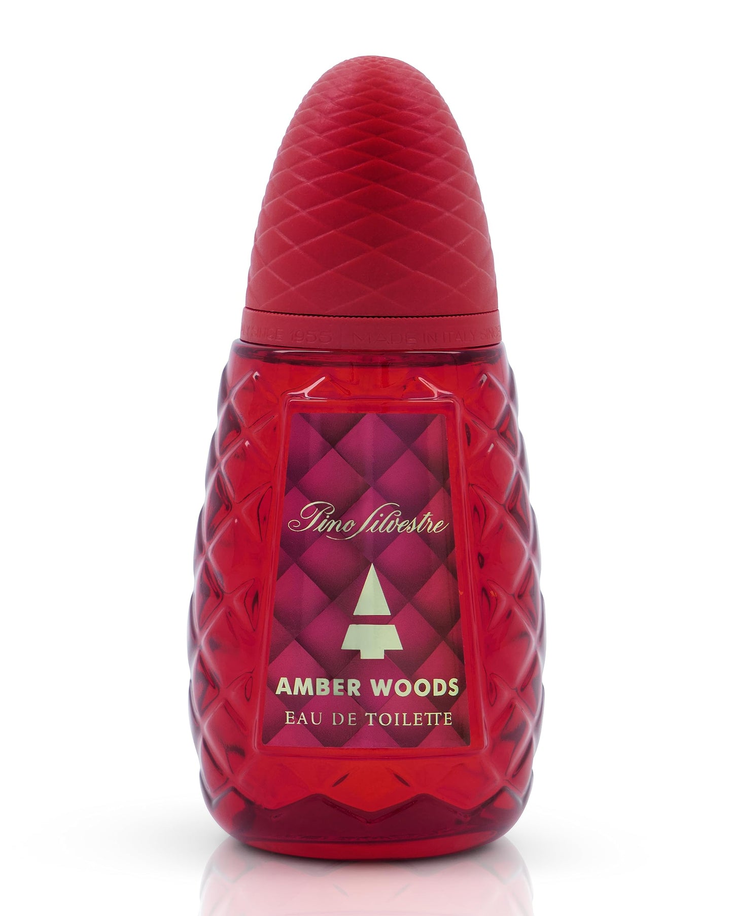 Amber Woods by Pino Silvestre - Perfume for Men - Aromatic, Woody, Spicy Scent - Blended with Lemon, Lavender, Patchouli, and Sandalwood - for Bold
