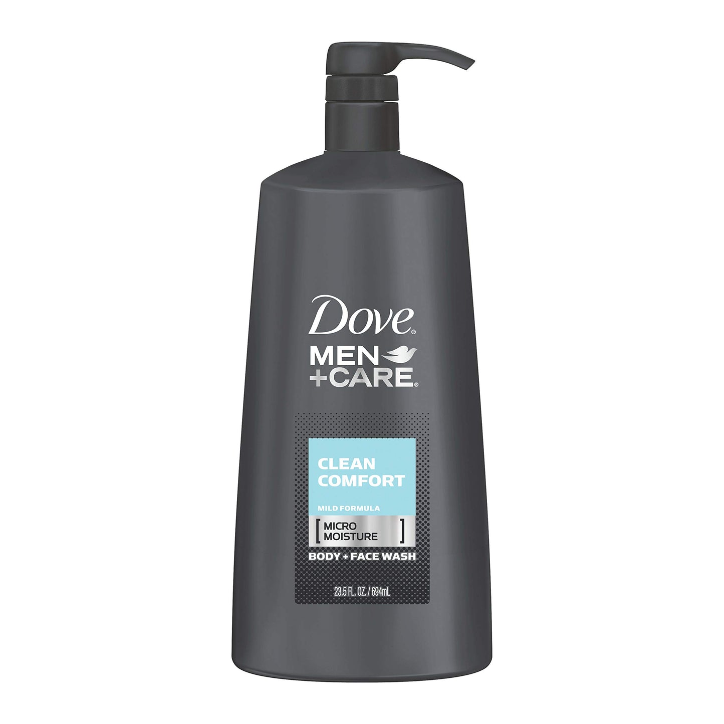 Dove Men+Care Body Wash and Face Wash Pump For Fresh, Healthy-Feeling Skin Clean Comfort Cleanser That Effectively Washes Away Bacteria While Beauty & Personal Care DOVE MEN + CARE