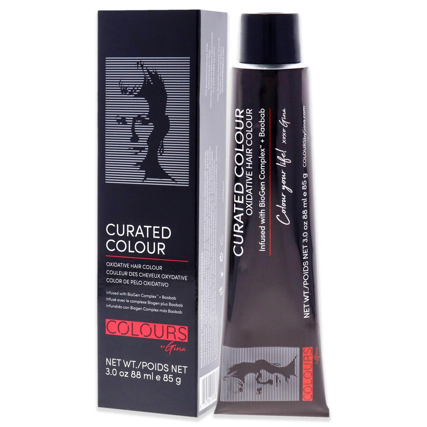 Colours By Gina Curated Colour - 7.10-7B Cool Blonde by Colours By Gina for Unisex - 3 oz Hair Color