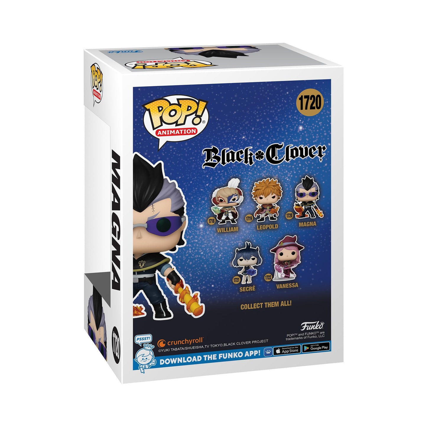 Funko POP! Animation: Black Clover - Magna Swing - Collectable Vinyl Figure - Gift Idea - Official Merchandise - for Kids & Adults - Anime Fans…