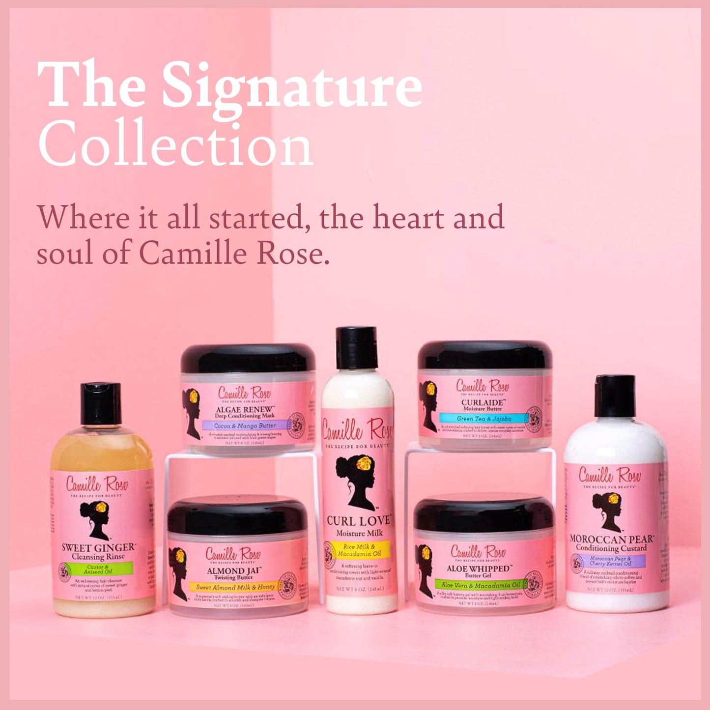 Camille Rose The Gro Grease for Hair Growth Stimulation, Length Retention, and Relief from a Dry, Itchy, Flaky Scalp