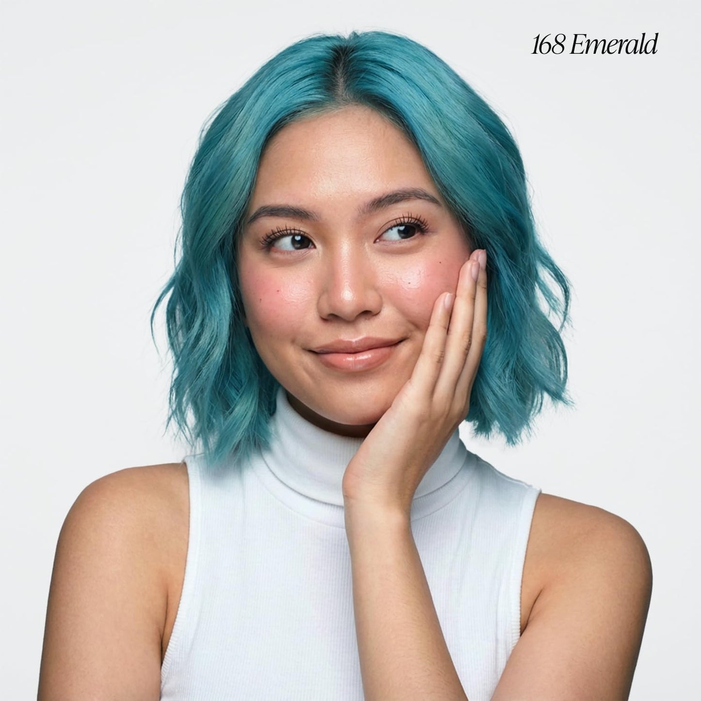 Adore Semi Permanent Hair Color (168 Emerald) (2 Pack) | Vegan & Cruelty-Free Green Hair Dye | No Ammonia, No Peroxide, No Alcohol | 4 Fl Oz