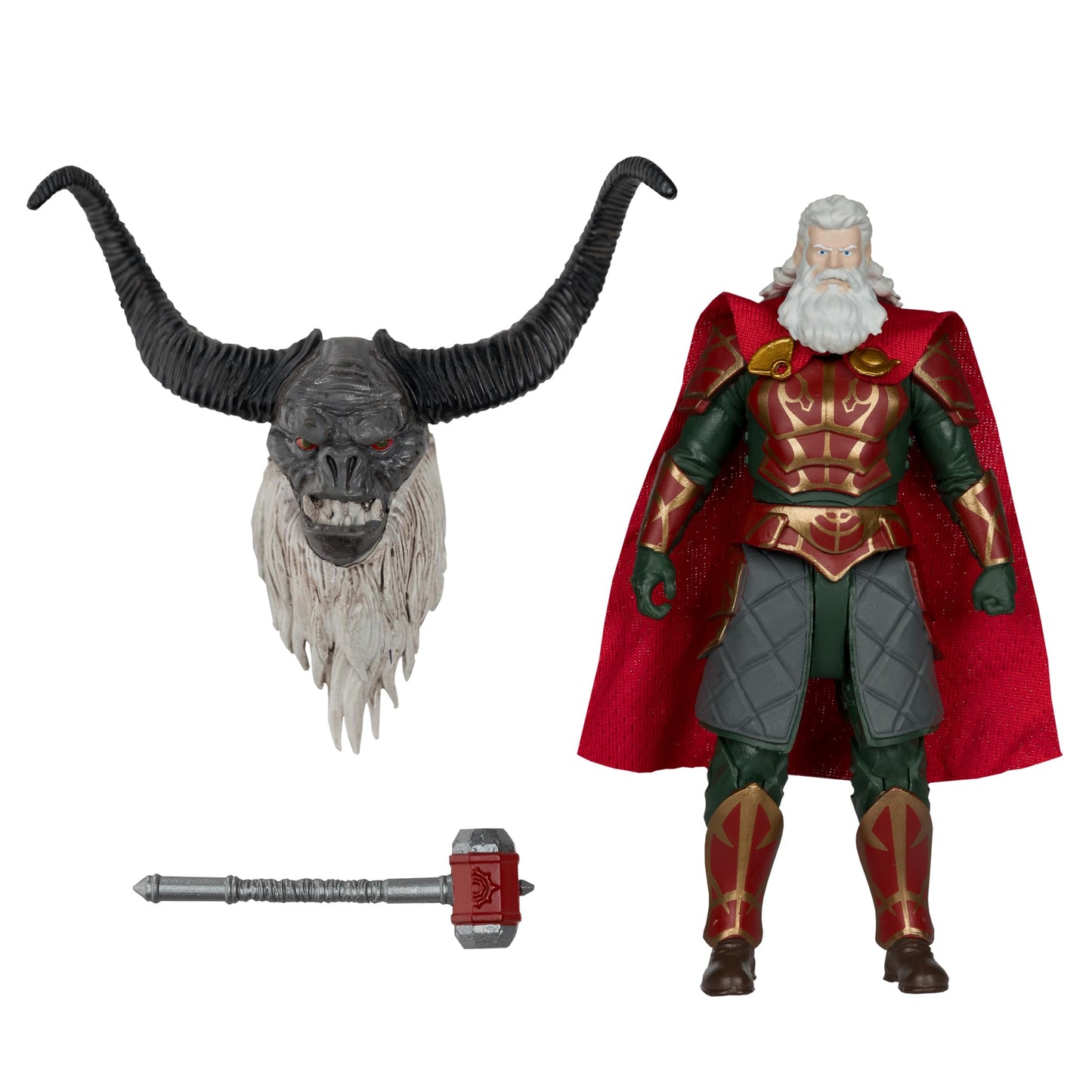 McFarlane Toys - The Lord of Rings: The War of The Rohirrim Helm Hammerhand 4in Build-A Figure