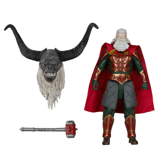 McFarlane Toys - The Lord of Rings: The War of The Rohirrim Helm Hammerhand 4in Build-A Figure