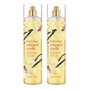 Bodycology Long-Lasting Fragrance Body Mist, Whipped Vanilla, 8 fl oz (Pack of 2)