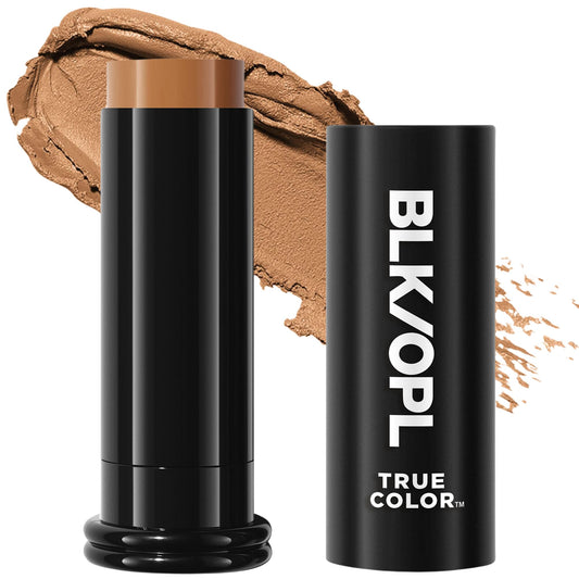 BLK/OPL Skin Perfecting Foundation Stick, SPF 15 Buildable & Blendable Face Foundation Makeup with Matte Finish - Full Coverage, Color Correcting