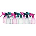My Battery Supplier Empty Spray Bottle 8 oz. Frosted Assorted Colors (Pack of 10)