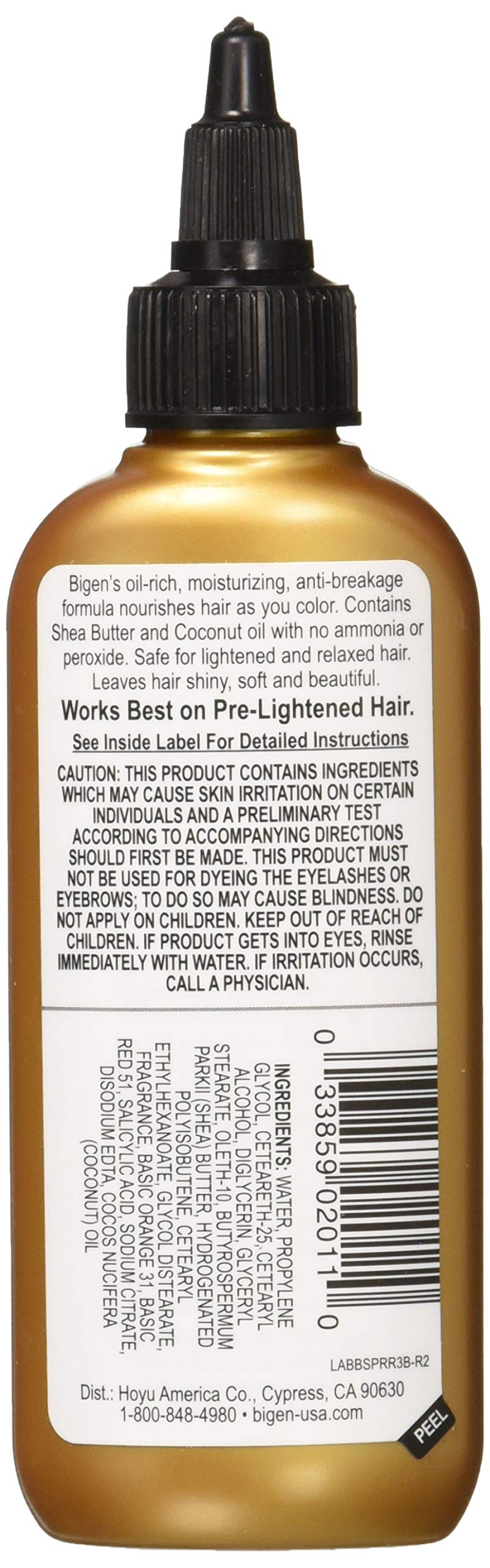 Bigen Semi Permanent Hair Color, Ruby Red, 3 Fl Oz (BSPRR3)