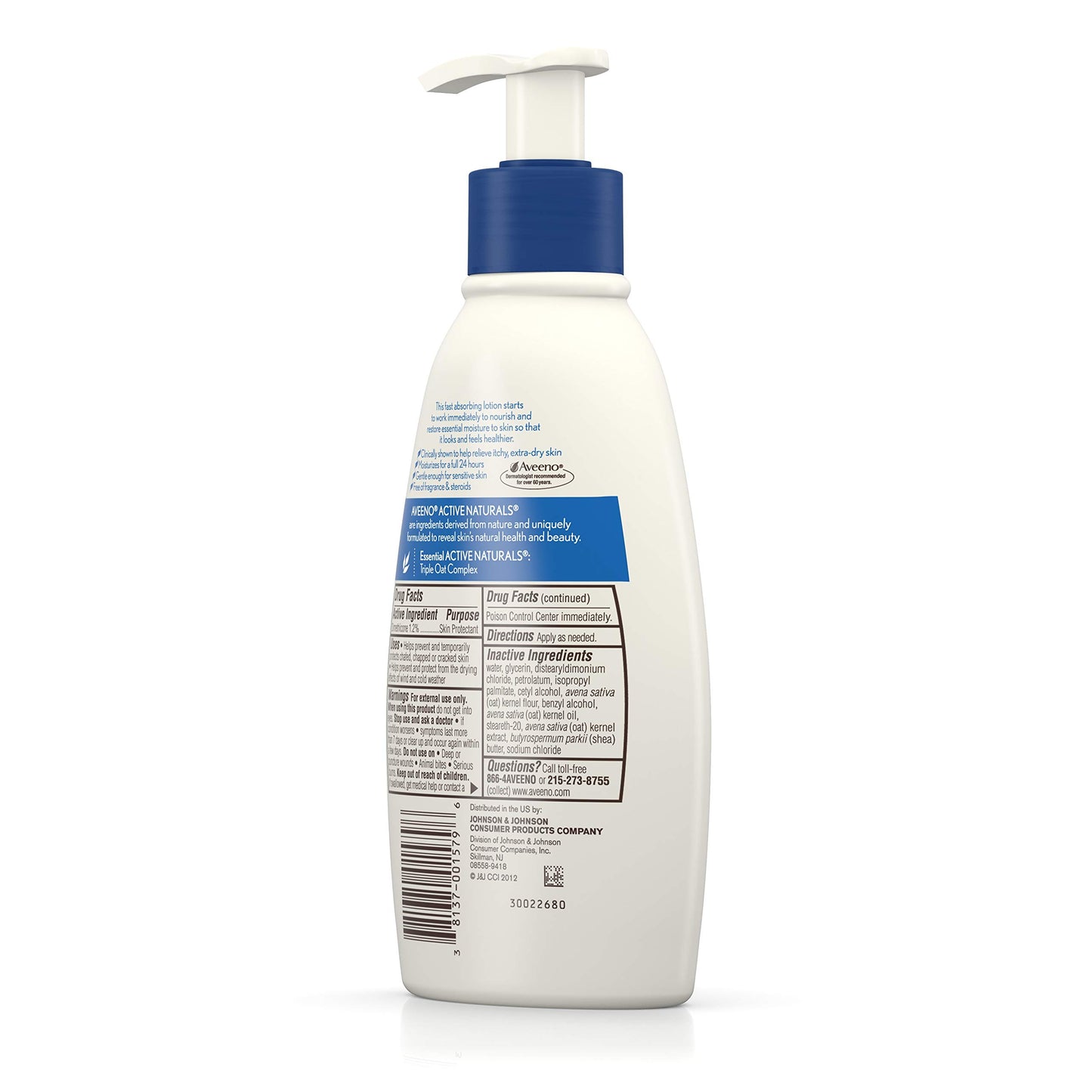 Aveeno Skin Relief Mst Lot F/F, 12 Ounce By Aveeno