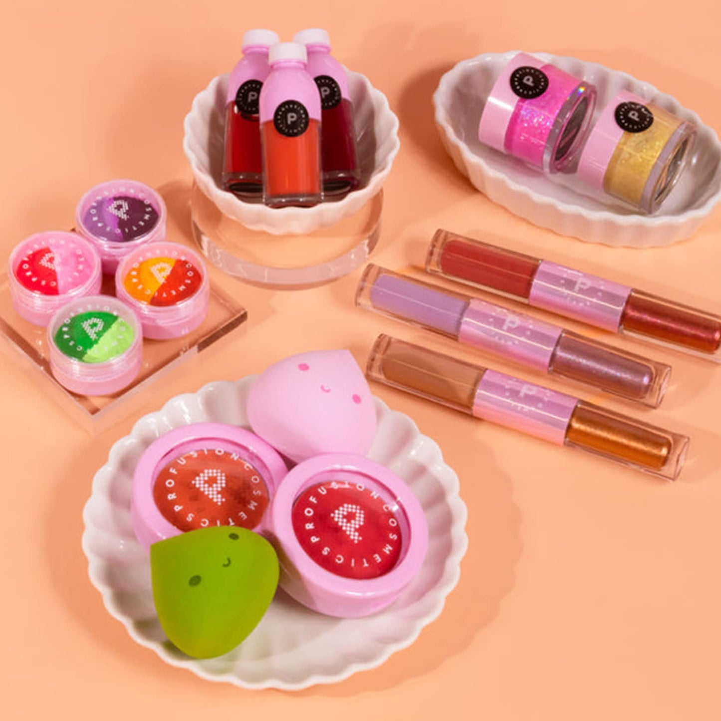 Profusion Cosmetics So Jelly 2 Colorful Long Lasting Face and Body Glitter Gel - Lightweight Smooth High Pigmented Liquid Glow Beauty Makeup