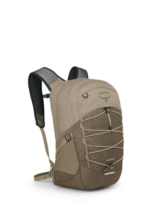 Osprey Quasar 26L Commuter Backpack, Alpaca Tan/Latte Brown Heather