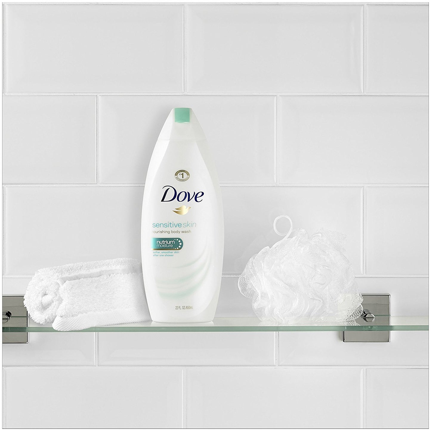 Dove Body Wash For Softer and Smoother Skin Sensitive Skin Hypoallergenic and Sulfate Free Body Wash 22 oz