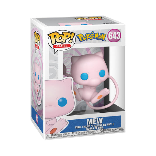 Funko POP Games: Pokemon - Mew,Multicolor,One Size