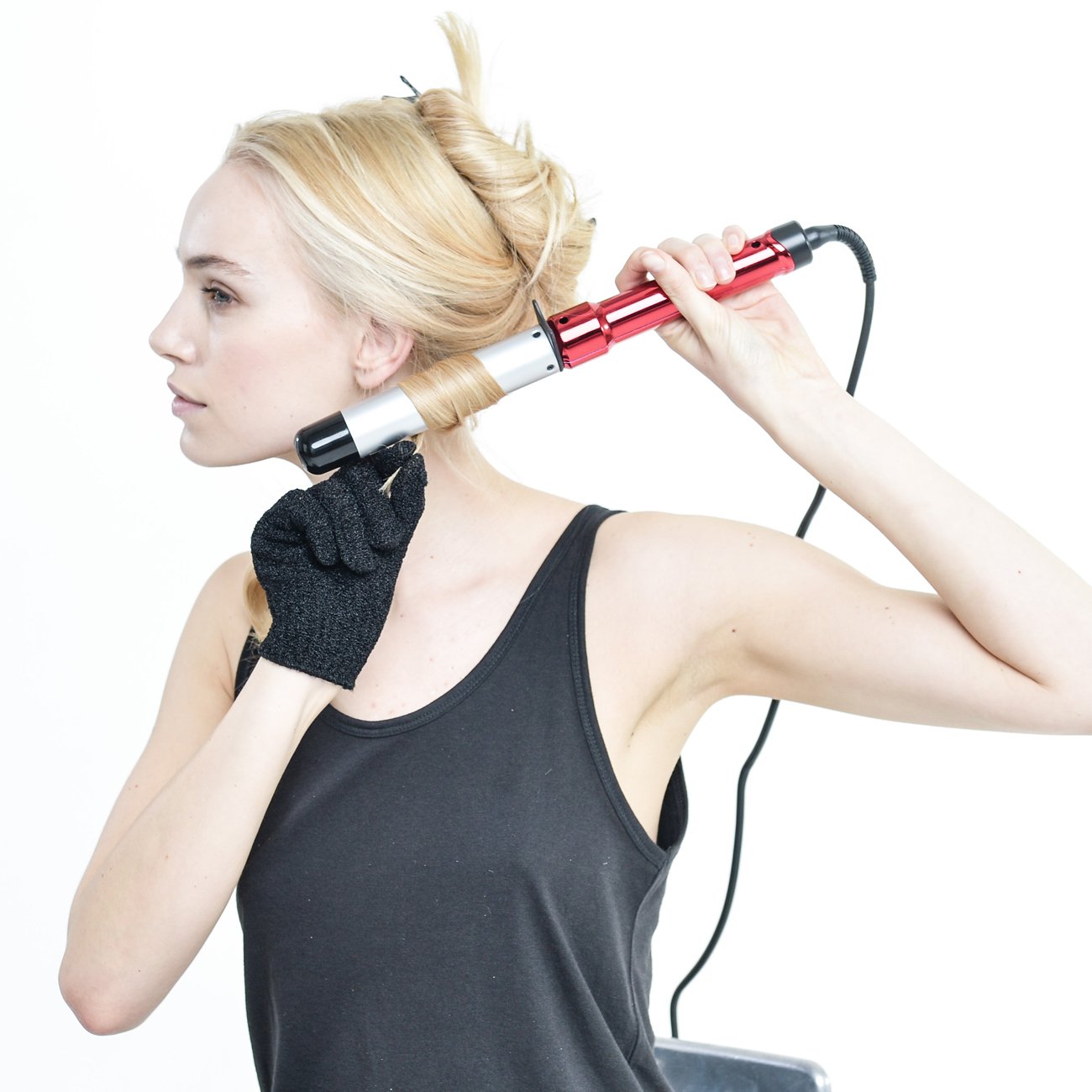 Bed Head Curlipops Clamp-Free Curling Iron | For Tousled Curls, Massive Shine, and Frizz Free Styles | Easy-to-Use Curling Wand for All Hair Types