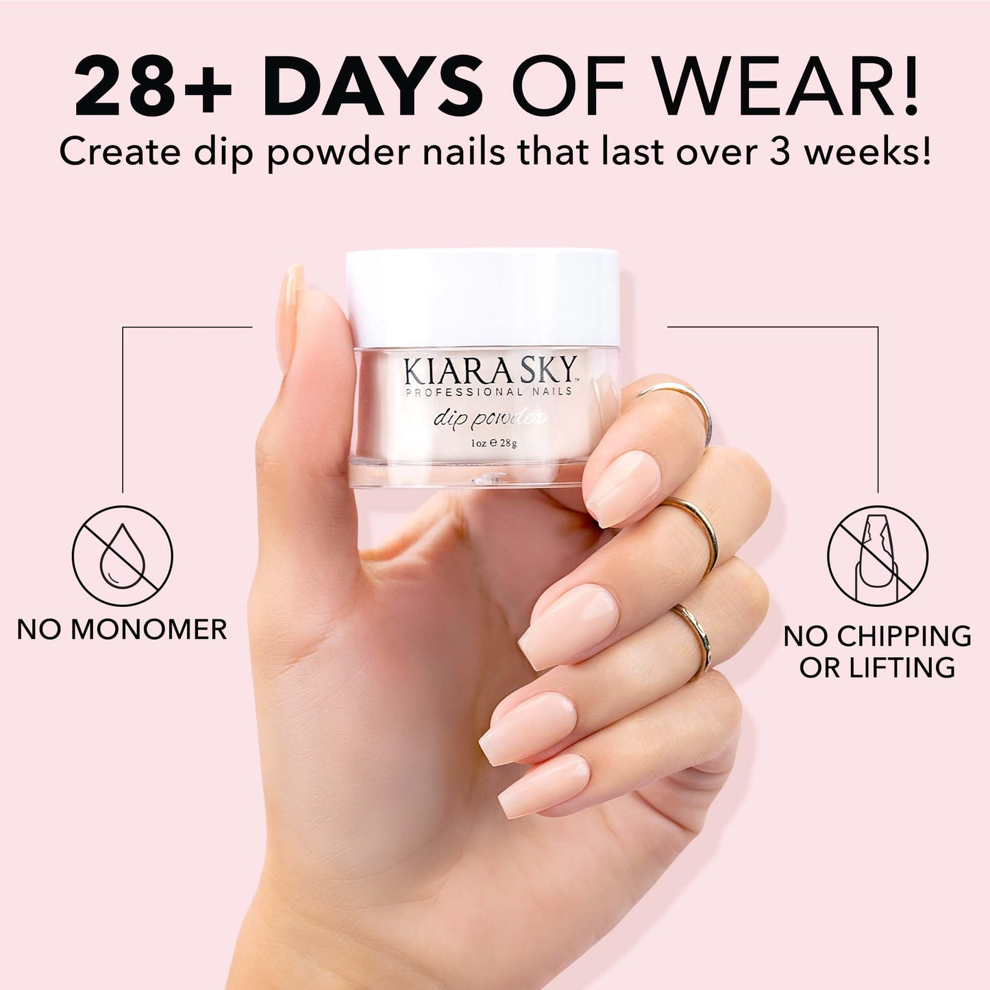Kiara Sky Dip Powder - Flower Child - D634 Beauty & Personal Care KIARA SKY