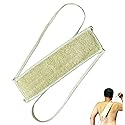 Plai Na Natural Loofah 2 Layers Back Scrubber Sponge Body for Shower Back Exfoliator Exfoliating Scrubber Deep Clean